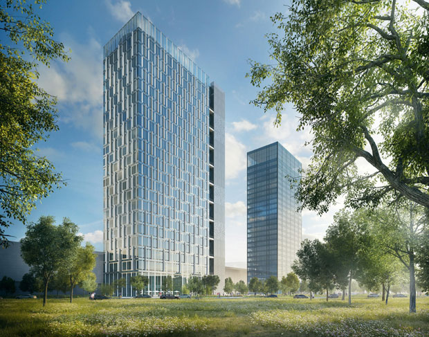 Ниче друга кула центра код Ушћа